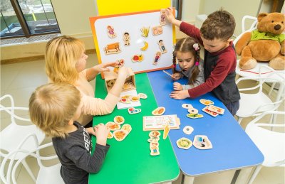 Комплект магнитных элементов из фанеры "Этикет и здоровое питание" 10904е галерея 1