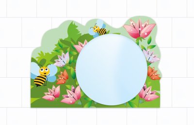 Зеркало "Веселая Пчелка" 43656 галерея 1