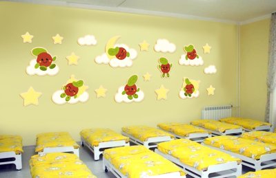 Комплект декораций для спальни "Бруснички" 6 метров 50231 галерея 2