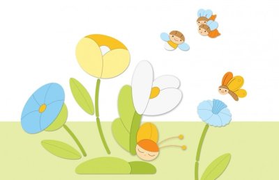 Декорация "Бабочка Пепа" 39х33 см 48657 галерея 1