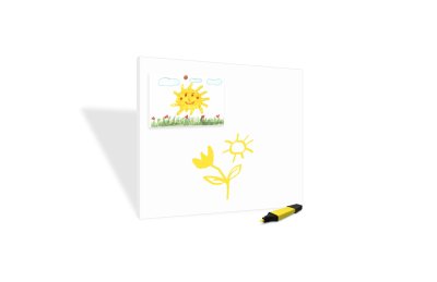 Магнитно-маркерная панель квадратная белая 40570 галерея 1