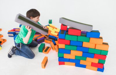 Малый комплект кирпичей на липучках   галерея 2