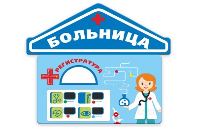 Комплект бизибордов для профориентации. Зона «Больница» 49419 галерея 1
