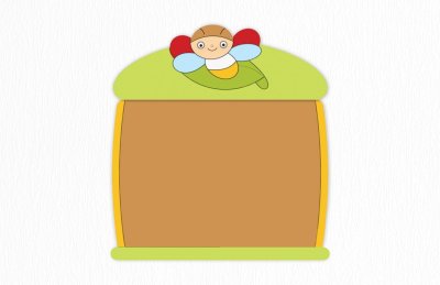 Пробковая доска "Жук на листке" 118х116 см 46505 галерея 2