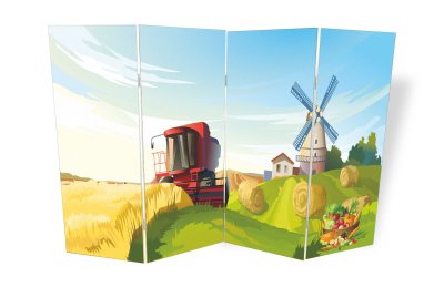 Двусторонняя ширма "Магазин-Ферма"  51662 галерея 2