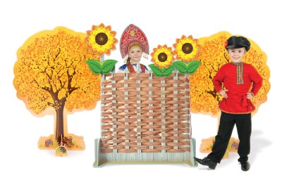 Комплект декораций “Осенний дворик” 43531 галерея 3