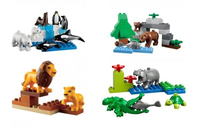 Дикие животные Lego DUPLO 104 элемента, 2-6 лет L45012 галерея 2