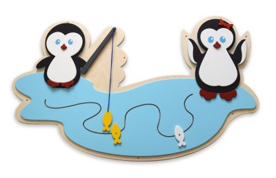 Бизиборд "Пингвины-рыбаки" 120х75 см 46896 галерея 2