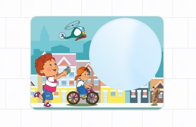 Зеркало "Городок" 45314 галерея 1