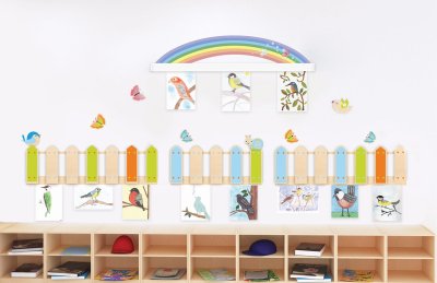 Демонстрационная система с профилем "Заборчик" на 5 секций 40509-1 галерея 2