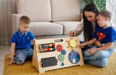 Двухсторонняя тактильная панель «Новые умения» 37746ПР галерея 1