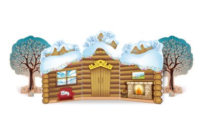 Комплект декораций “В домике Лесовичка” 43530 галерея 2
