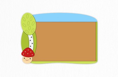 Пробковая доска "Мухоморчик" 118x78 см 46485 галерея 2