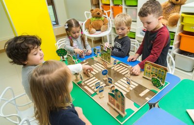 Макет дороги с элементами из натурального дерева 40671 галерея 5