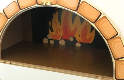 Декорация "Печь" объемная 41715 галерея 5