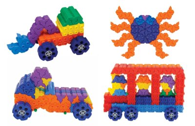 Конструктор для развития пространственного мышления ПРОектирование  серия Радуга / 500 деталей 41037Р галерея 3