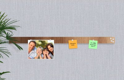 Базовая магнитная панель 100х7 см светлое-дерево PRINTECH 41386 галерея 3