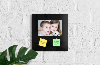 Базовая магнитная панель 25х25 черная 41932 галерея 1