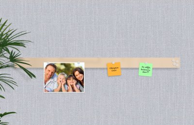 Магнитная панель 100х7 см кремовая 42575 галерея 1