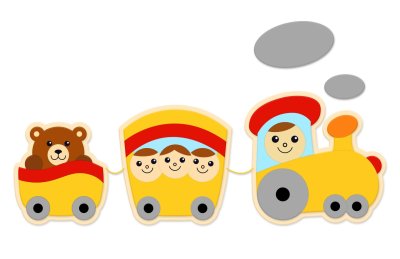 Комплект декораций "Поездка" 49627 галерея 1