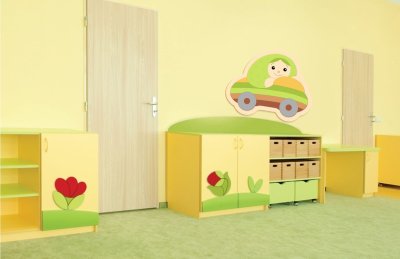 Декорация "Радужная машина" 98х78 см 46633 галерея 1