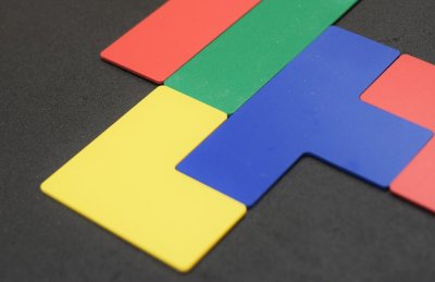 Большой игровой комплект Тетрис (комплект цветных магнитов с методическим пособием), 100 шт, БЕЗ ДОСКИ 46981 галерея 2