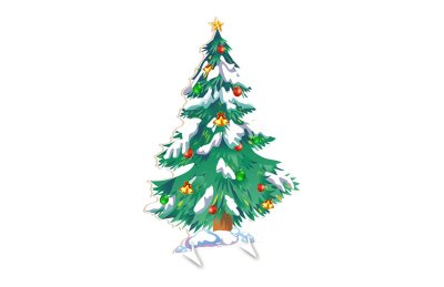 Комплект декораций “Рождественское настроение” 51664 галерея 1