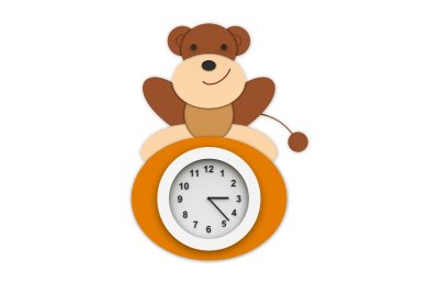 Настенные часы "Обезьянка" 47383 галерея 3