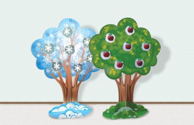 Дерево-многофункциональное "Четыре Сезона" 43908 галерея 1