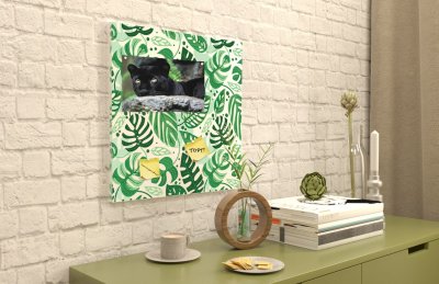 Базовая магнитная панель 50х50 принт "Monstera" 41931 галерея 2