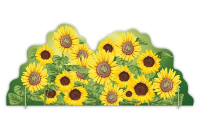 Двусторонняя декорация "Куст. Лето-Зима" №2 51504 галерея 1