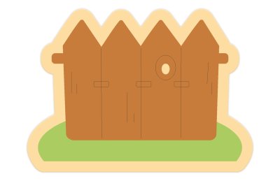 Комплект декораций "Коза-дереза" 51548 галерея 4