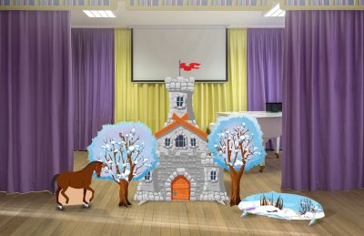 Комплект декораций “У замка” 51672 галерея 2