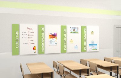 Магнитно-маркерная зона «Классный уголок» 52260 галерея 3