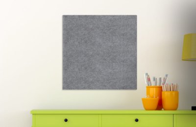 Стенд из эко-войлока 60х60 см. Серый ЭС-44.6060 галерея 1