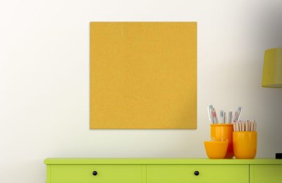 Стенд из эко-войлока 60х60 см. Желтый ЭС-12.6060 галерея 1