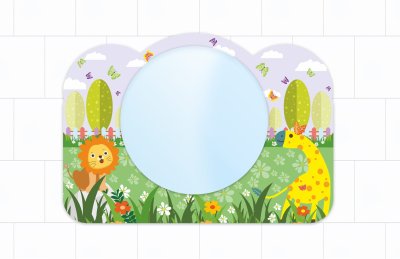 Зеркало "Веселое Сафари" 45318 галерея 1