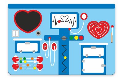 Комплект бизибордов для профориентации. Зона «Больница» 49419 галерея 6