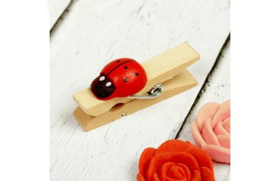 Прищепки декоративные "Божьи коровки" 2303313С галерея 1