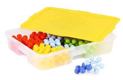 Комплект объемных деталей для конструирования "Самоцветы" 45 деталей 7116рос галерея 1