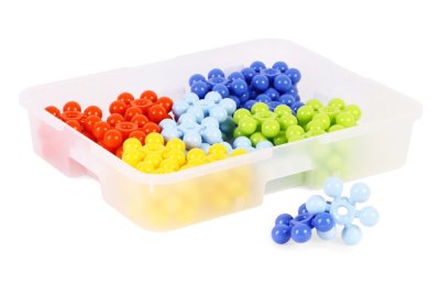 Комплект объемных деталей для конструирования "Самоцветы" 45 деталей 7116рос галерея 2