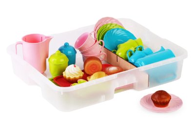 Чайный набор посуды "Лакомка" с комплектом десертов 43 предмета 7121рос галерея 1