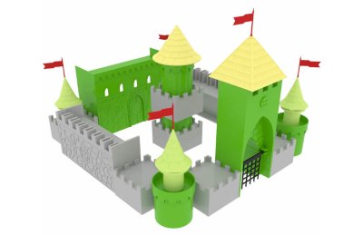 Конструктор Рыцарский Замок 200 деталей в системе хранения Игротека 7128рос галерея 2