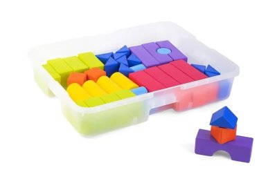 Комплект Геометрические фигуры / 42 детали в системе хранения Игротека 7134рос галерея 1