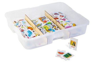 Комплект логических игр Знайка / 3 комплекта в системе хранения Игротека 7224рос галерея 1