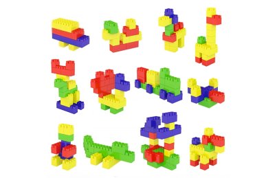 Крупногабаритный конструктор Мультистрой / 225 деталей 8001Р галерея 1