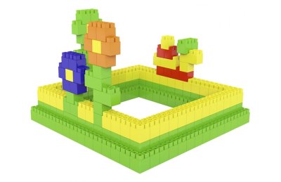 Крупногабаритный конструктор Мультистрой / 225 деталей 8001Р галерея 2