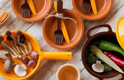 Комплект детской посуды / 96 предметов 8011Р галерея 1