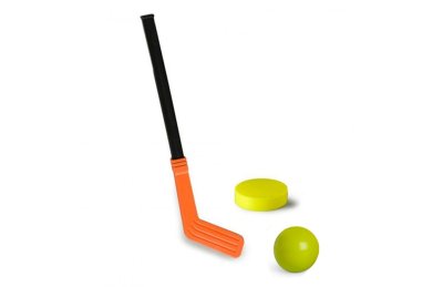 Комплект Клюшка, шайба, мяч 18 деталей / в системе хранения 7126рос галерея 3