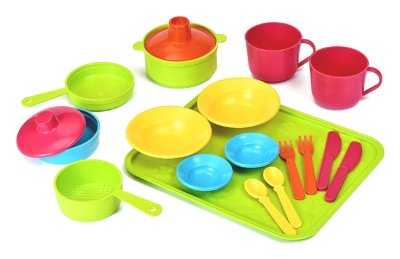 Комплект детской посуды 126 предметов / в системе хранения 8131Р галерея 1